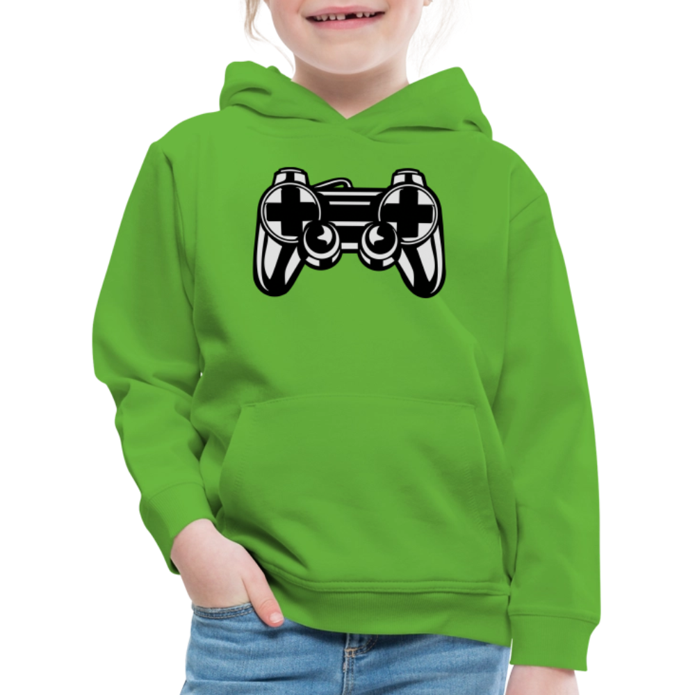 Pull à capuche Premium Enfant - vert clair