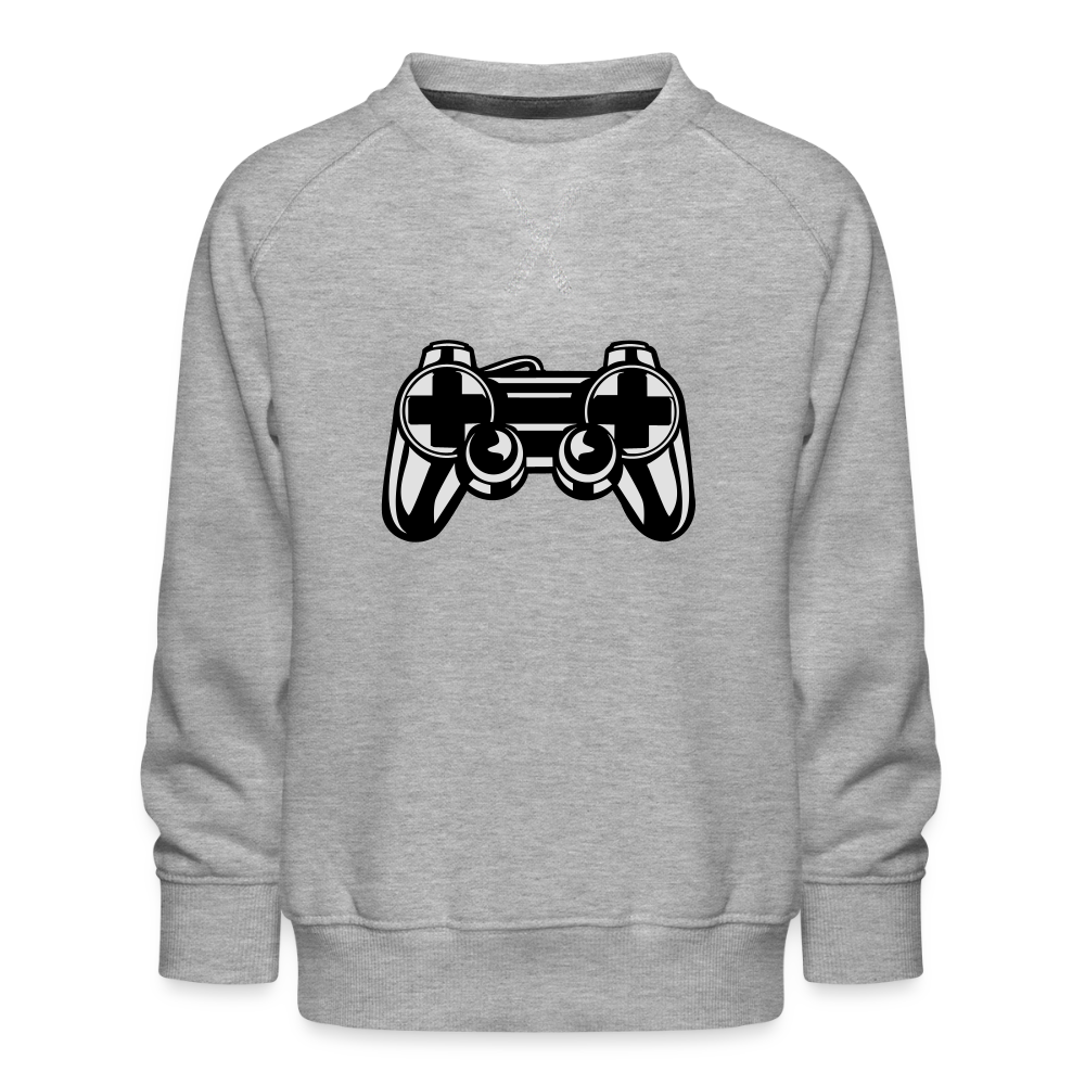 Sweat ras-du-cou Premium Enfant - gris chiné