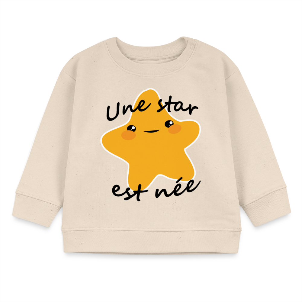 Sweat bio CHANGER Stanley/Stella Bébé - blanc gris