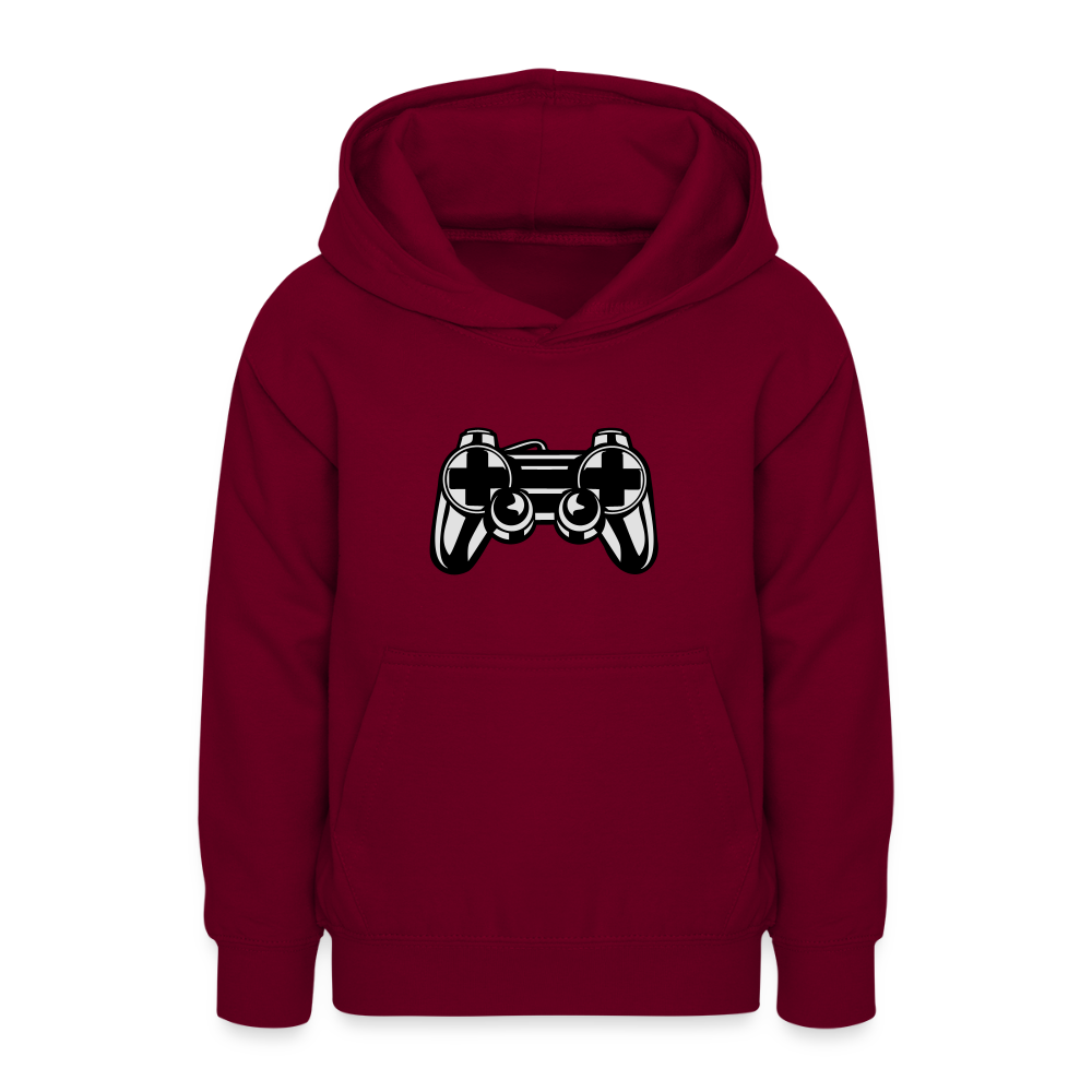 Sweat à capuche Ado - bordeaux