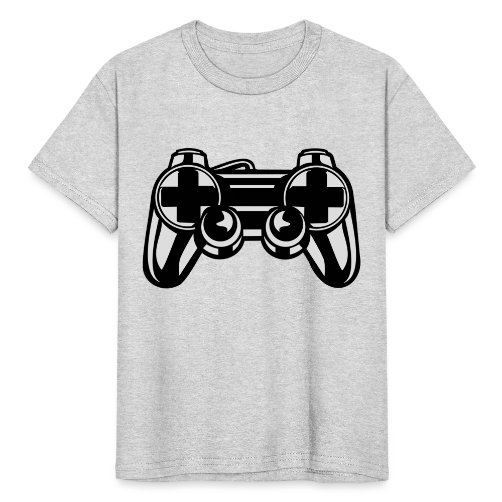 T-shirt coton épais enfant - gris chiné