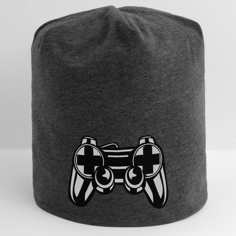 Bonnet en jersey - charbon