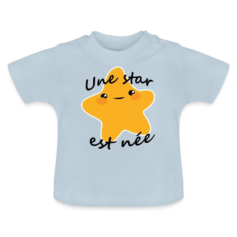 T-shirt Bébé - bleu clair