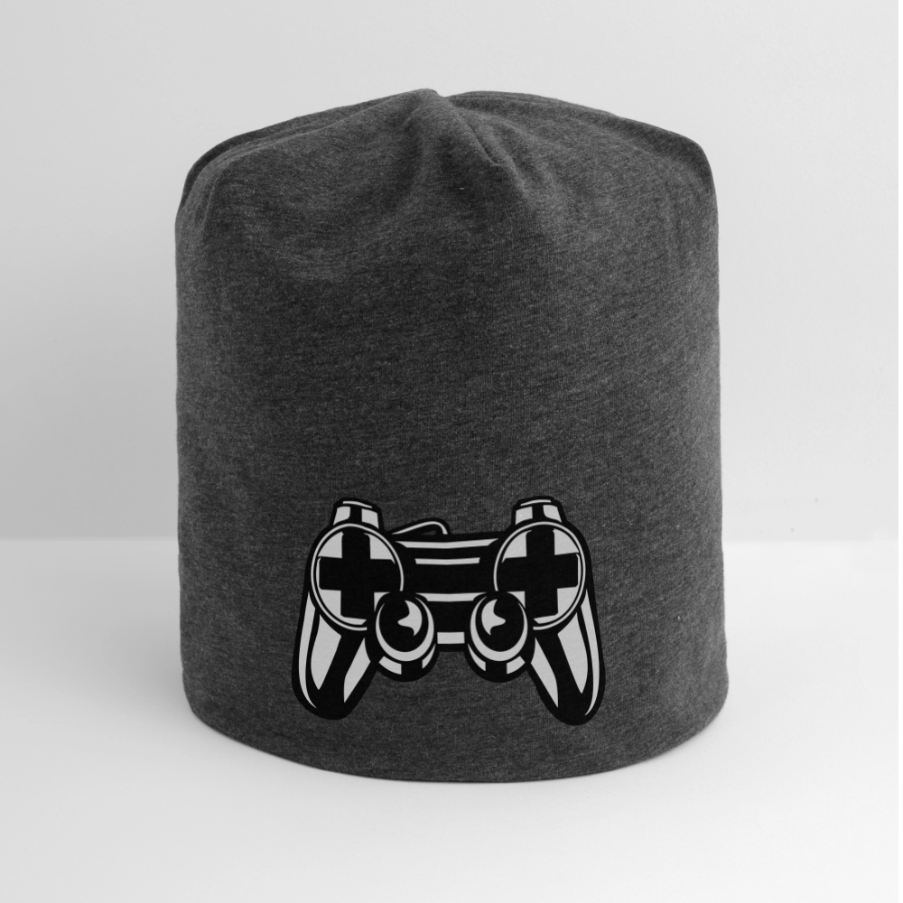 Bonnet en jersey - charbon
