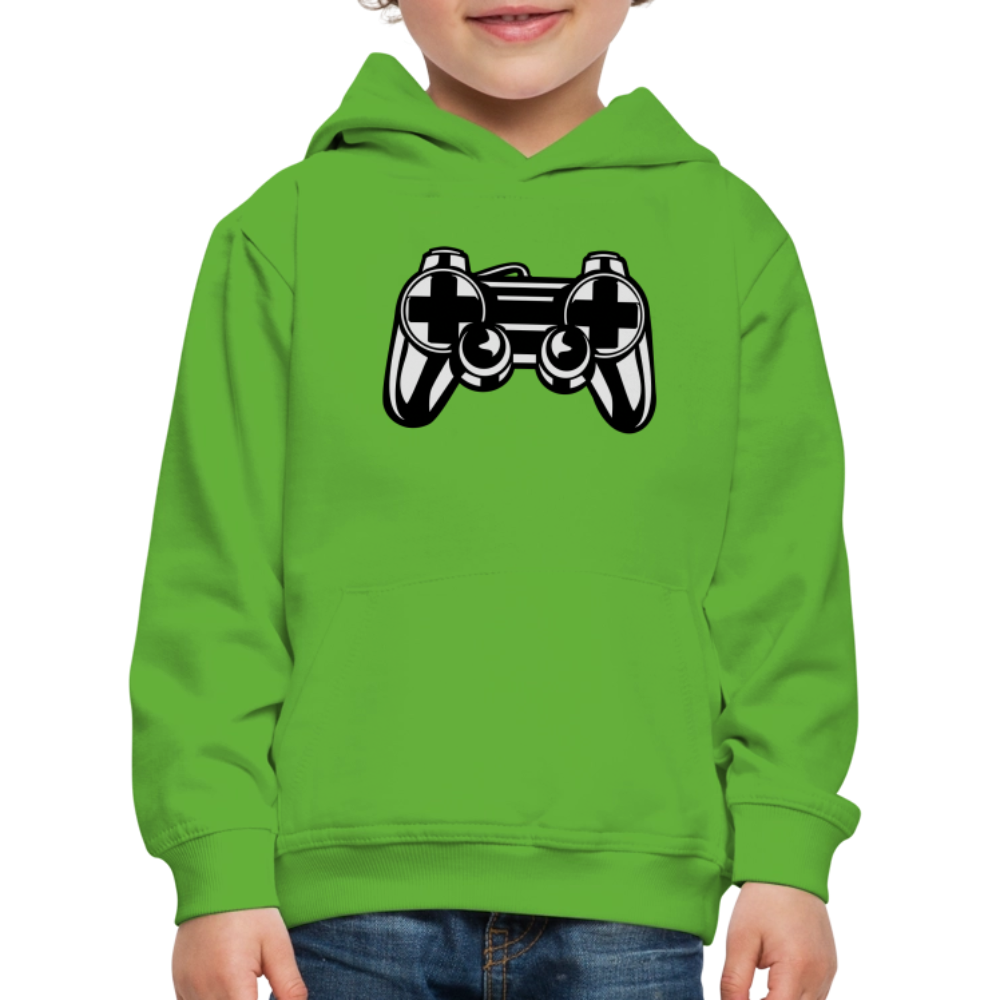 Pull à capuche Premium Enfant - vert clair