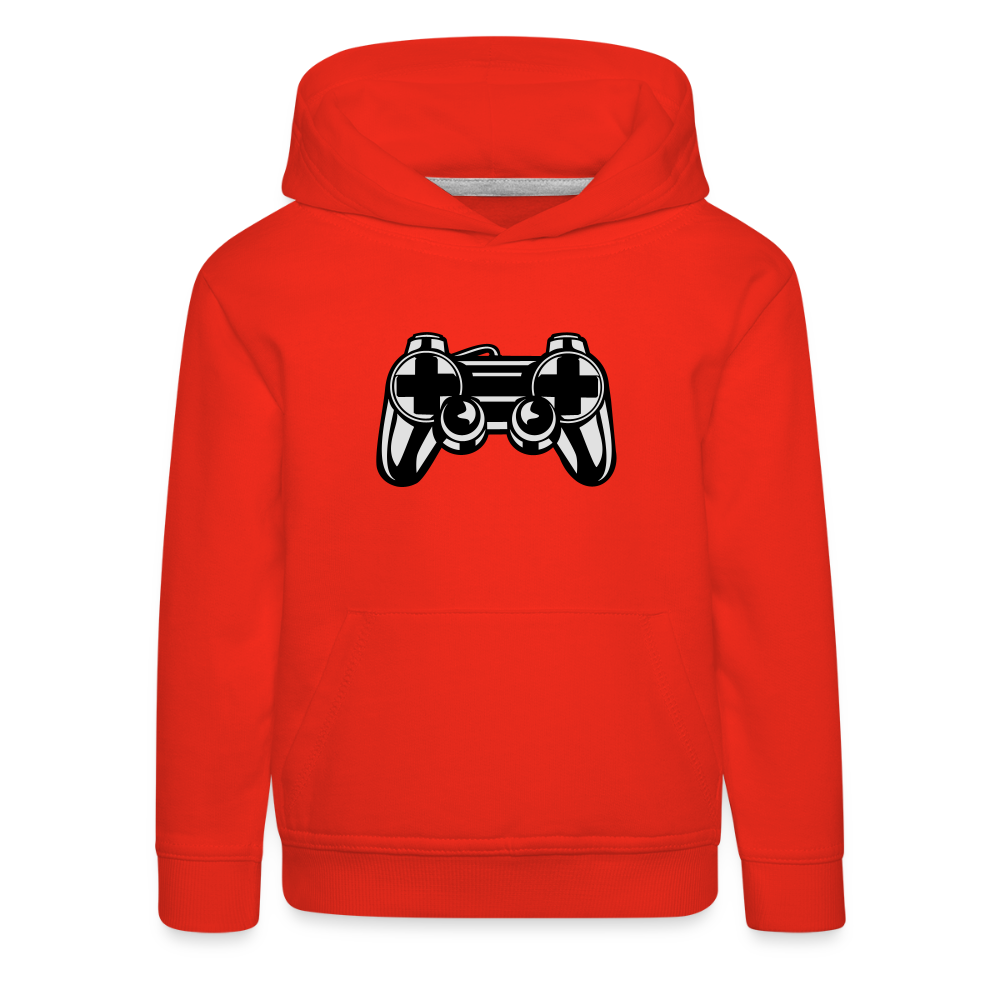 Pull à capuche Premium Enfant - rouge