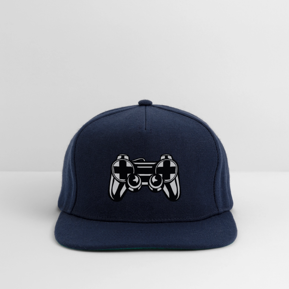Casquette snapback - marine/marine