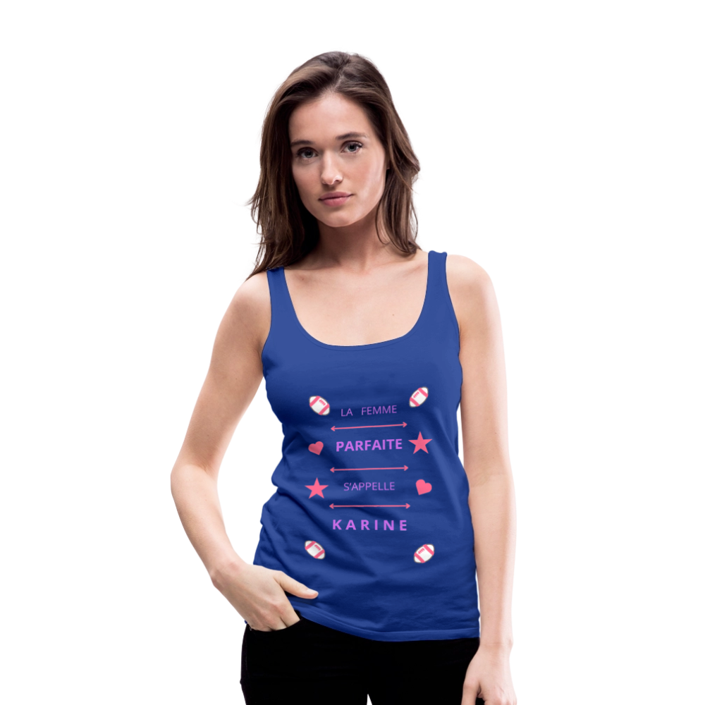 Débardeur Premium Femme - bleu roi