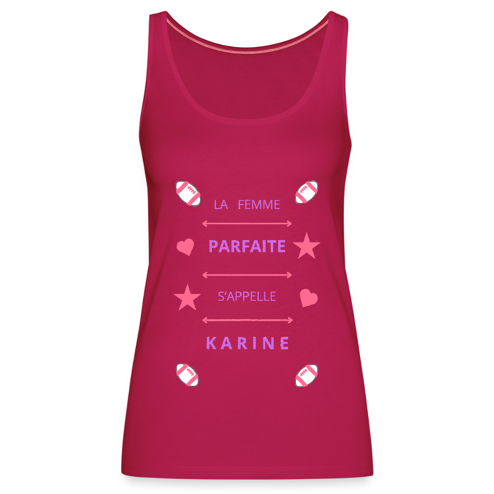 Débardeur Premium Femme - rubis
