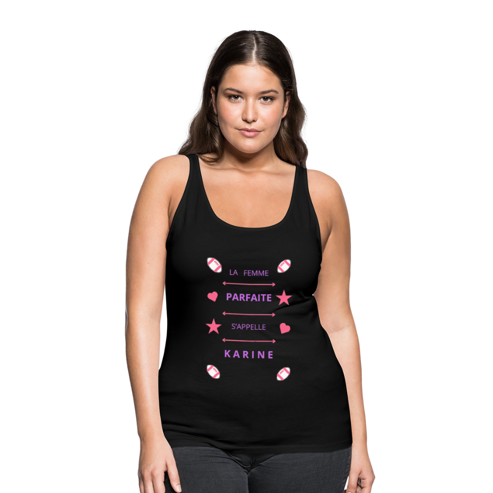 Débardeur Premium Femme - noir