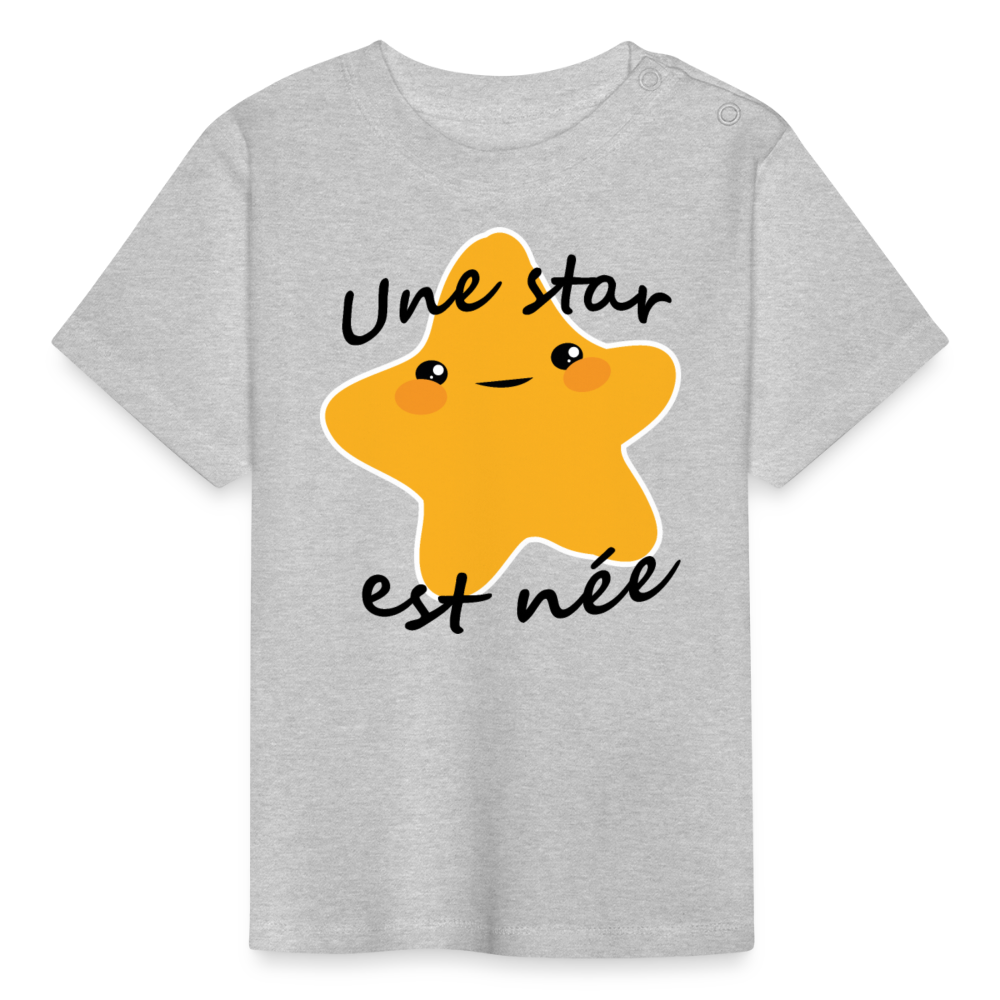 T-shirt Bébé - gris chiné