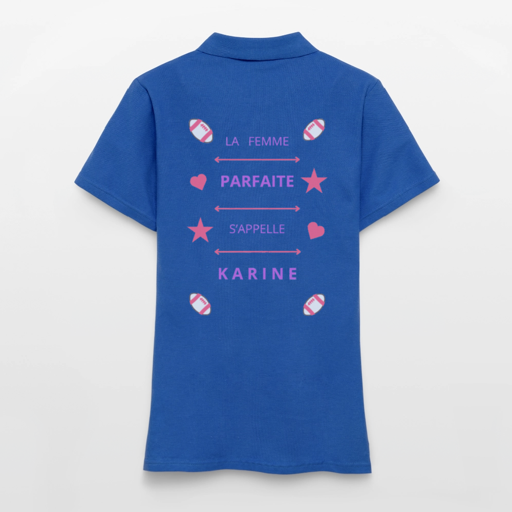 Women's Polo Shirt - bleu royal