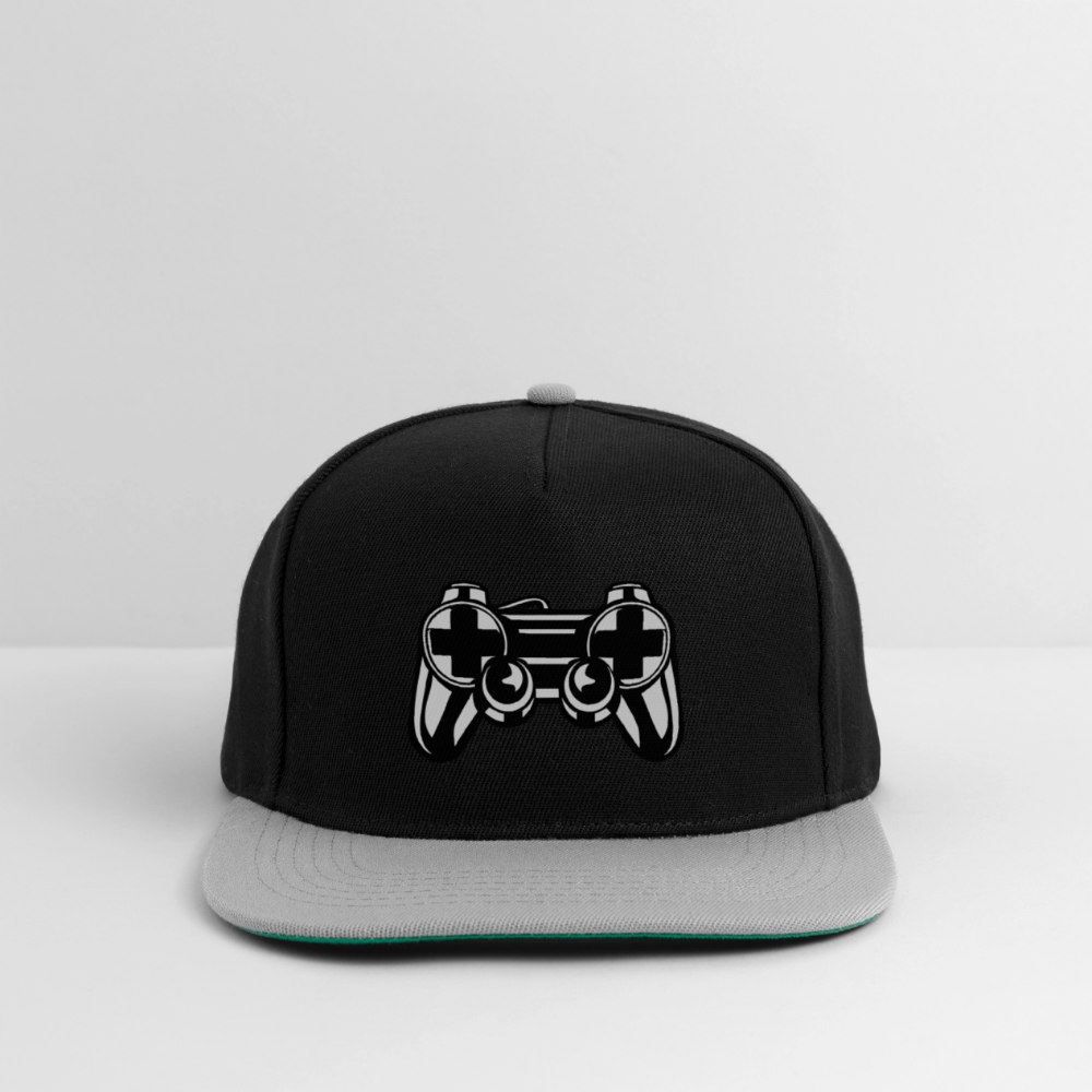 Casquette snapback - noir/gris