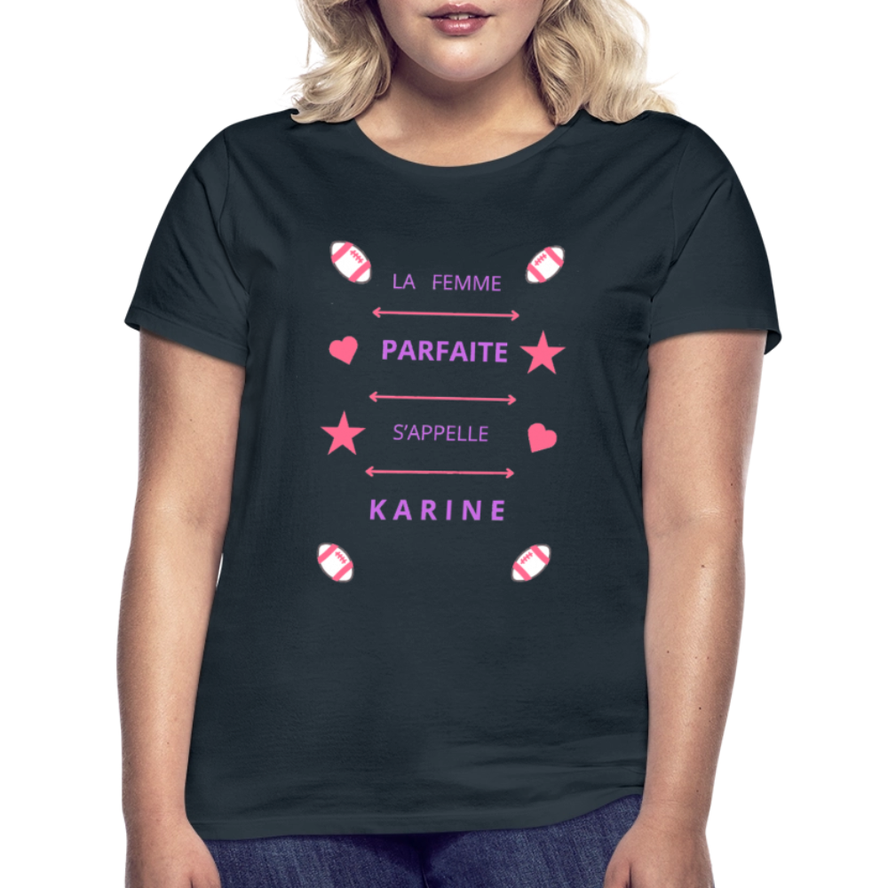 T-shirt Femme - marine
