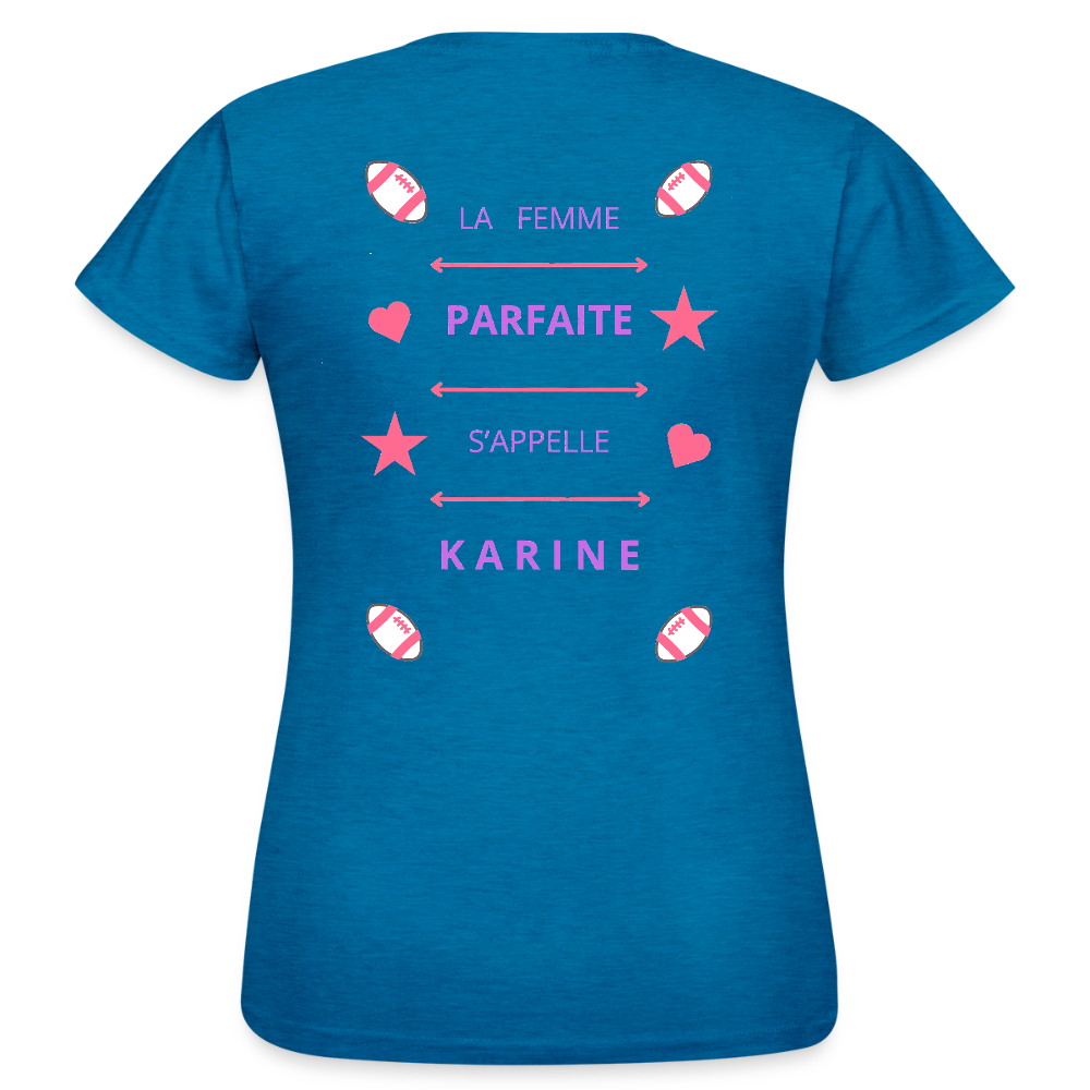 Women's T-Shirt - antique blue sapphire heather