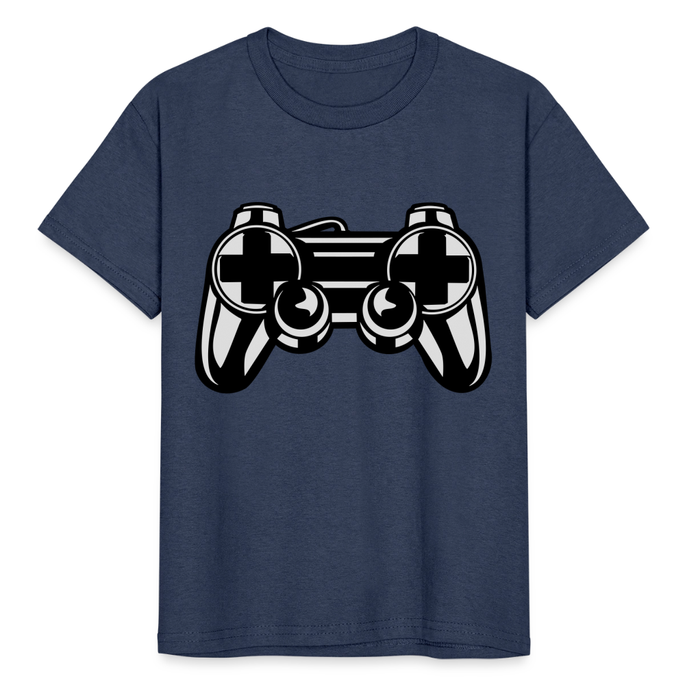 T-shirt coton épais enfant - bleu marine