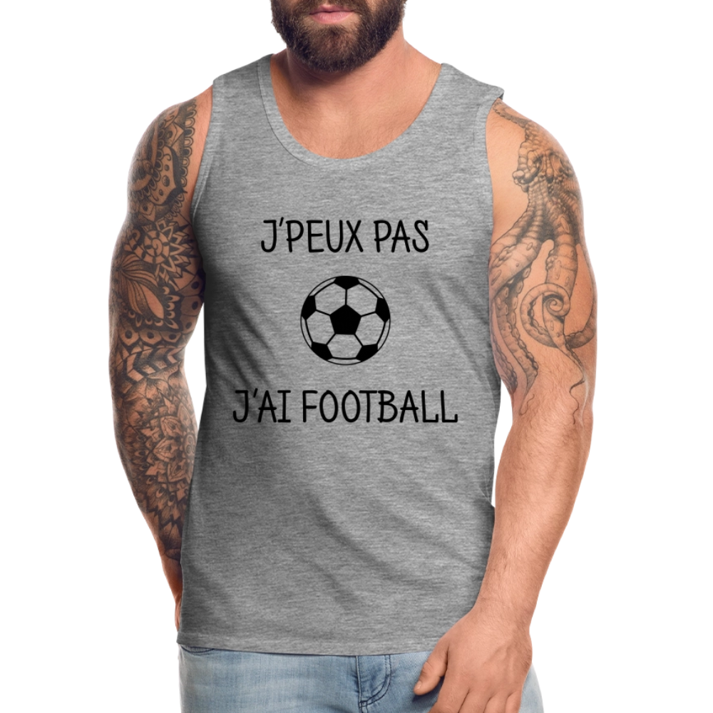 Débardeur Premium Homme - gris chiné