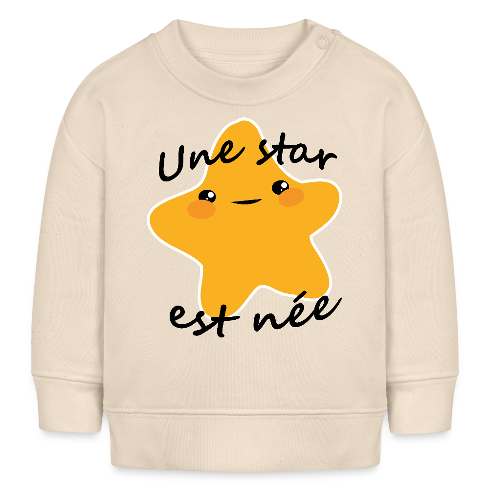 Sweat bio CHANGER Stanley/Stella Bébé - blanc gris