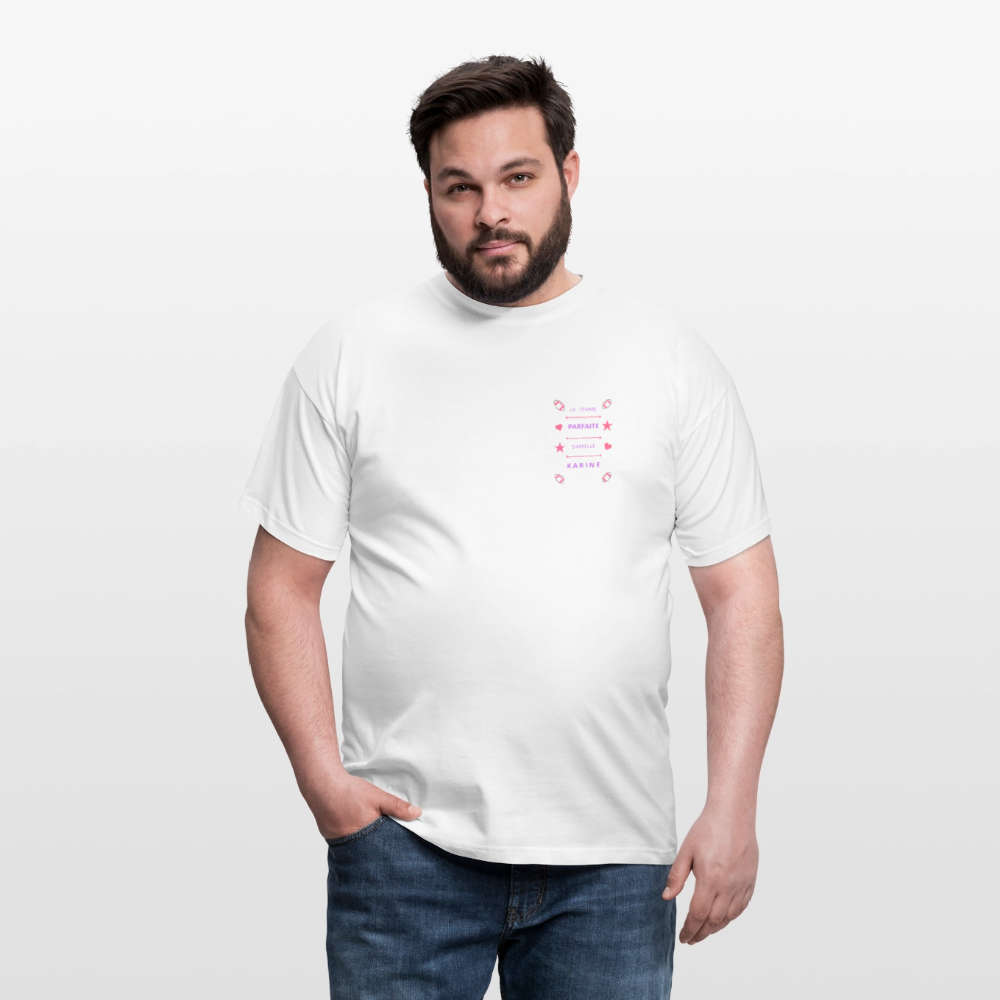T-shirt Homme - blanc