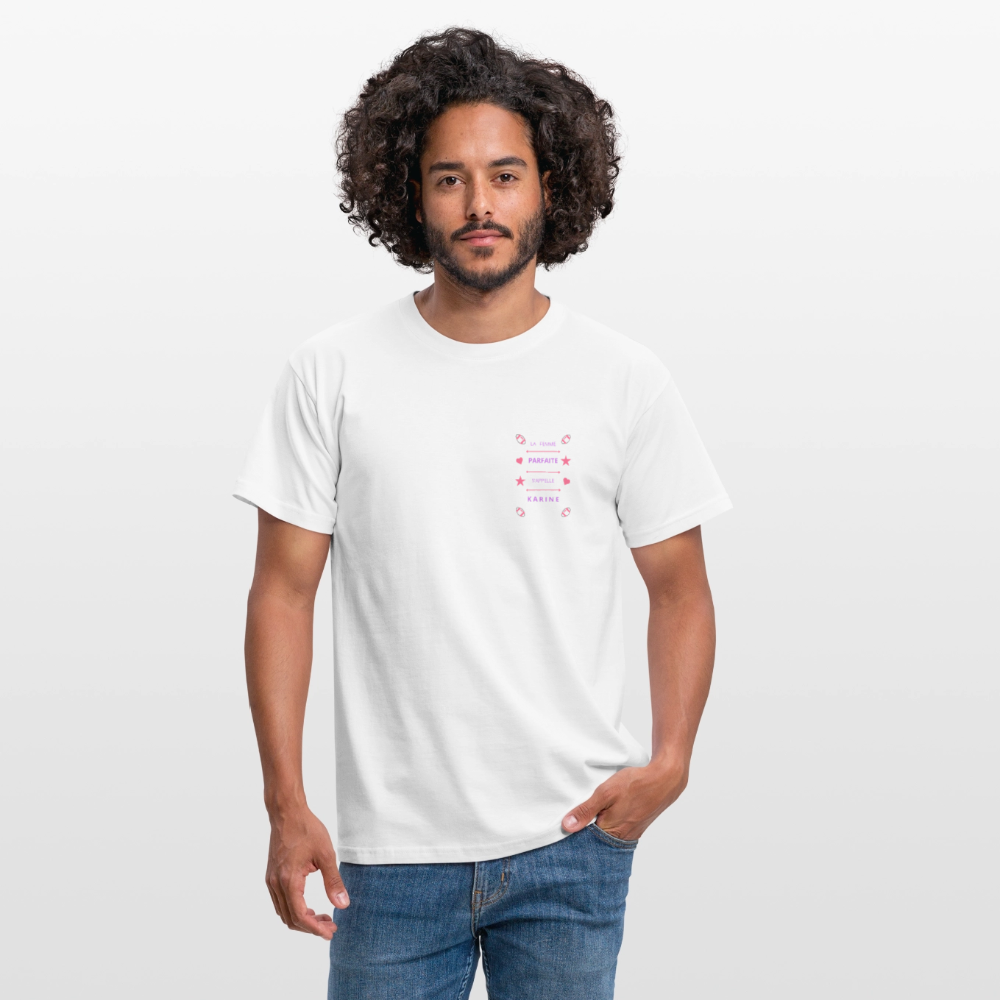 T-shirt Homme - blanc