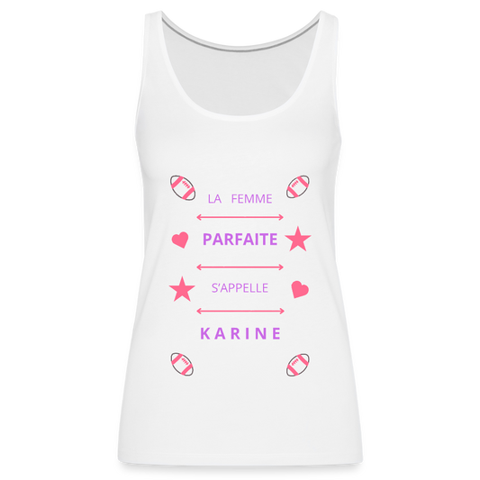 Débardeur Premium Femme - blanc