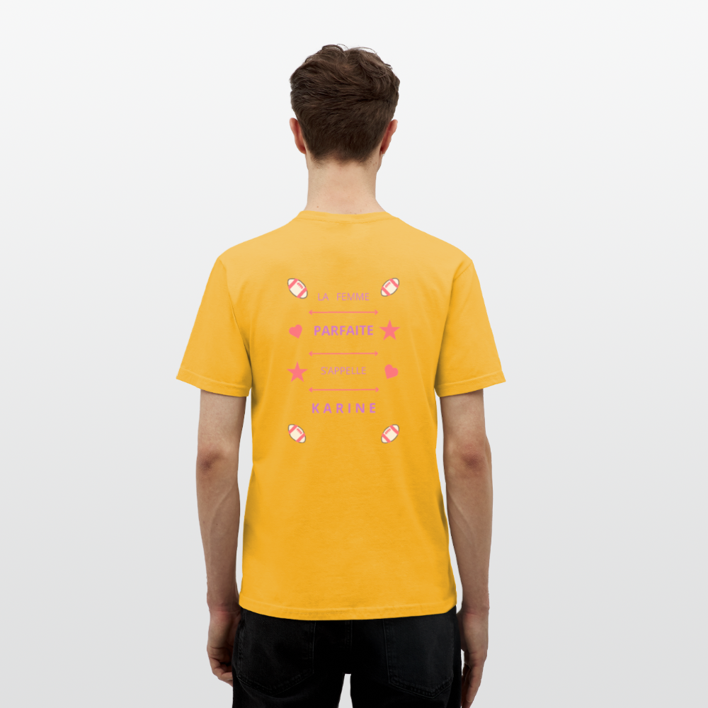T-shirt Homme - jaune