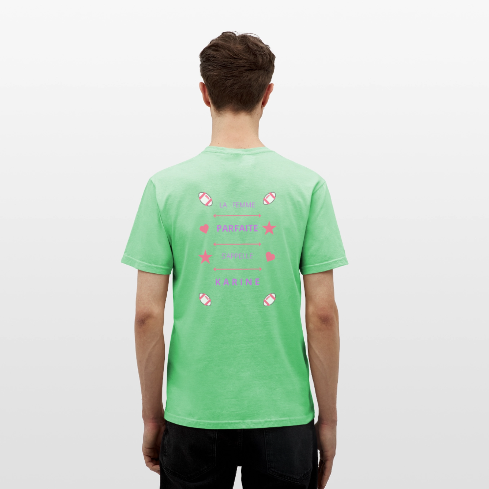 T-shirt Homme - vert menthe