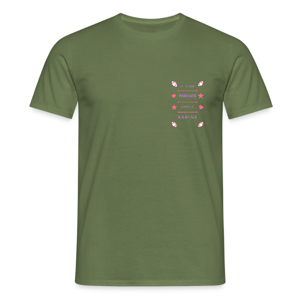 T-shirt Homme - vert militaire