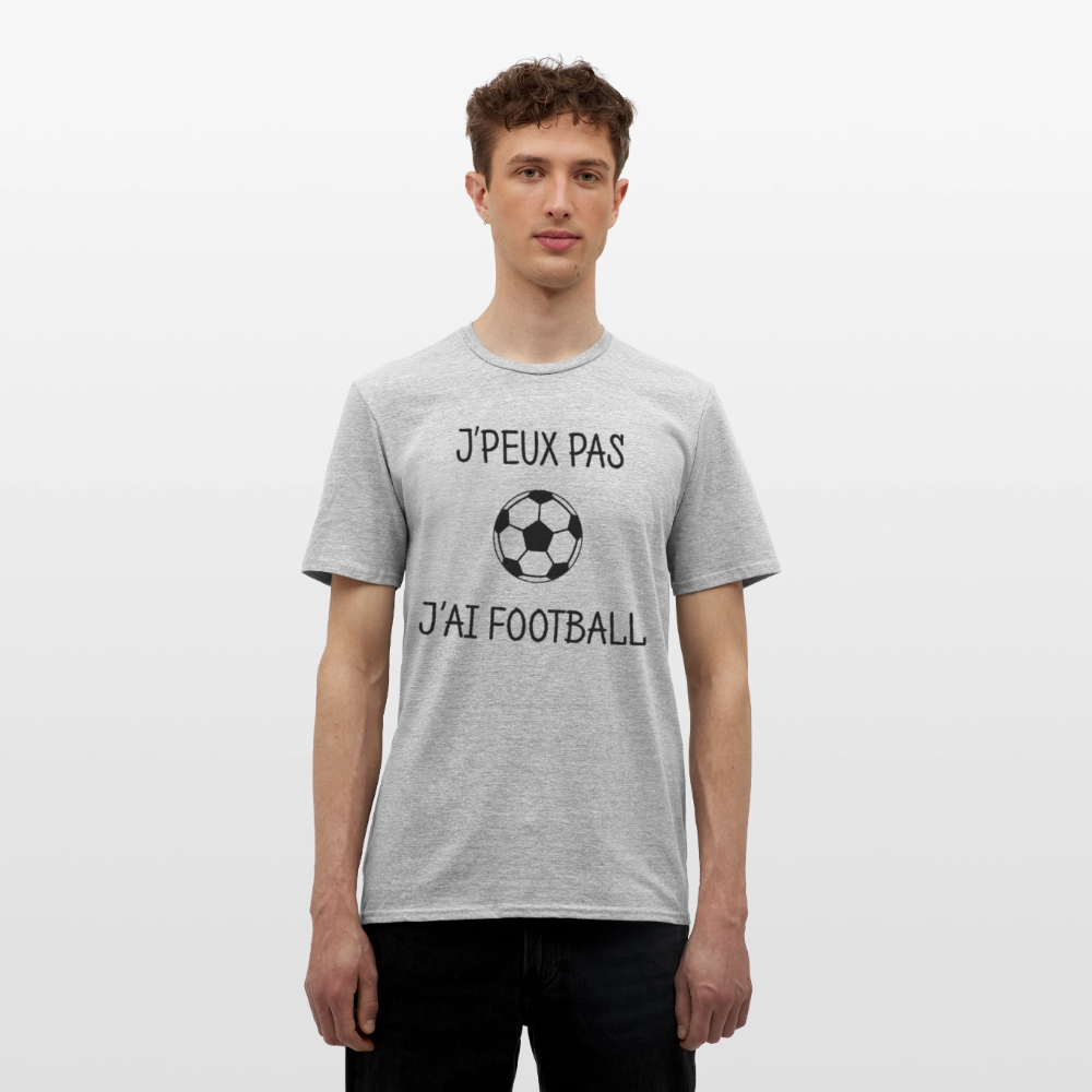T-shirt Homme - gris chiné