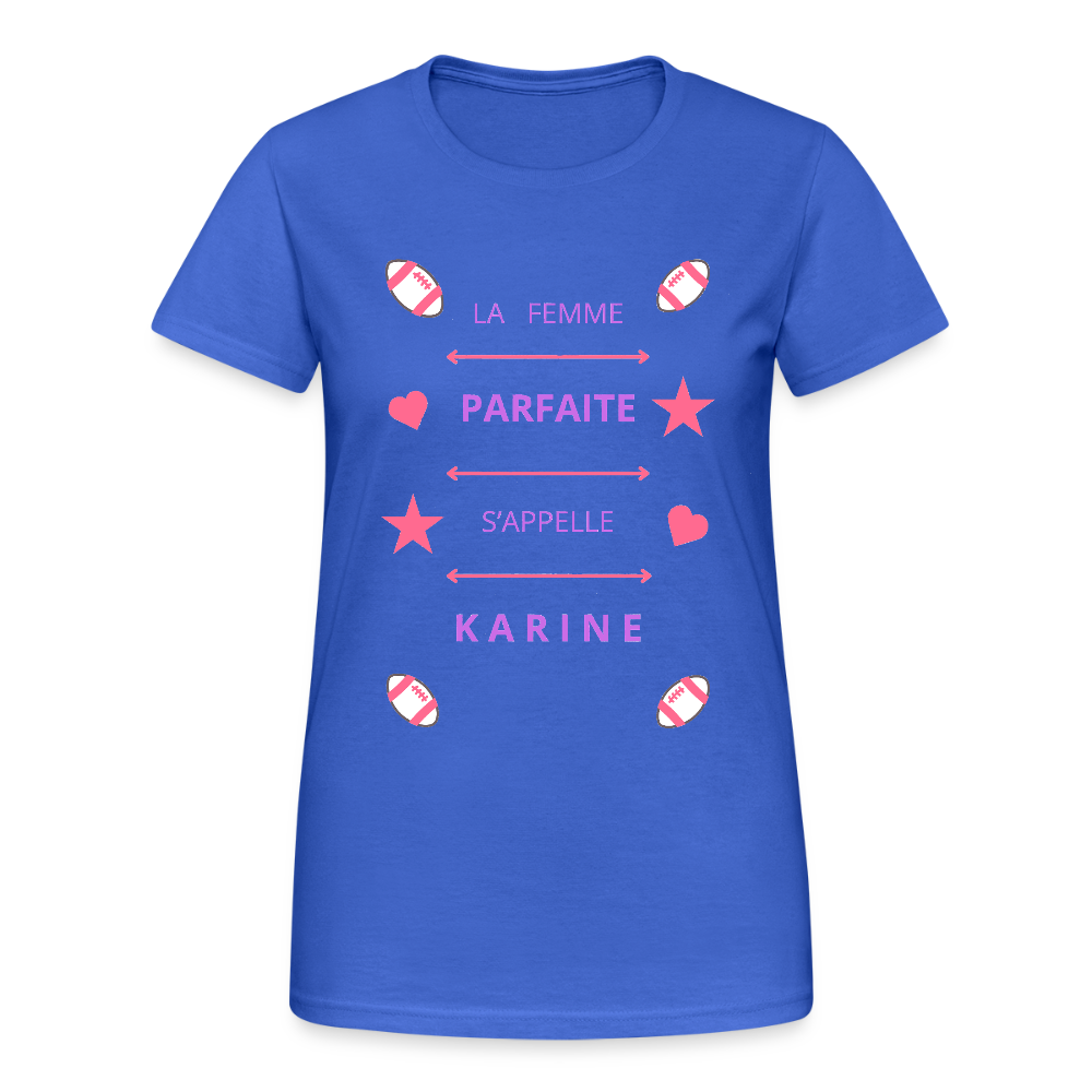 T-shirt Gildan épais femme - bleu roi