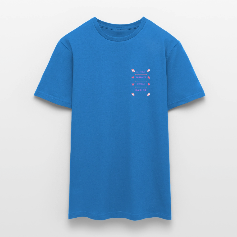 T-shirt Homme - bleu royal