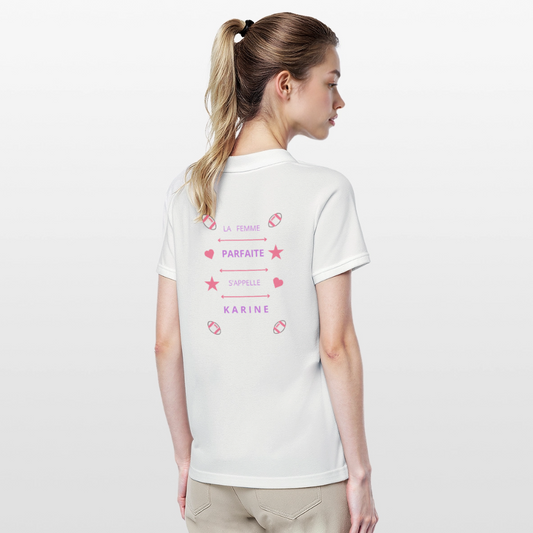 Women's Polo Shirt - blanc