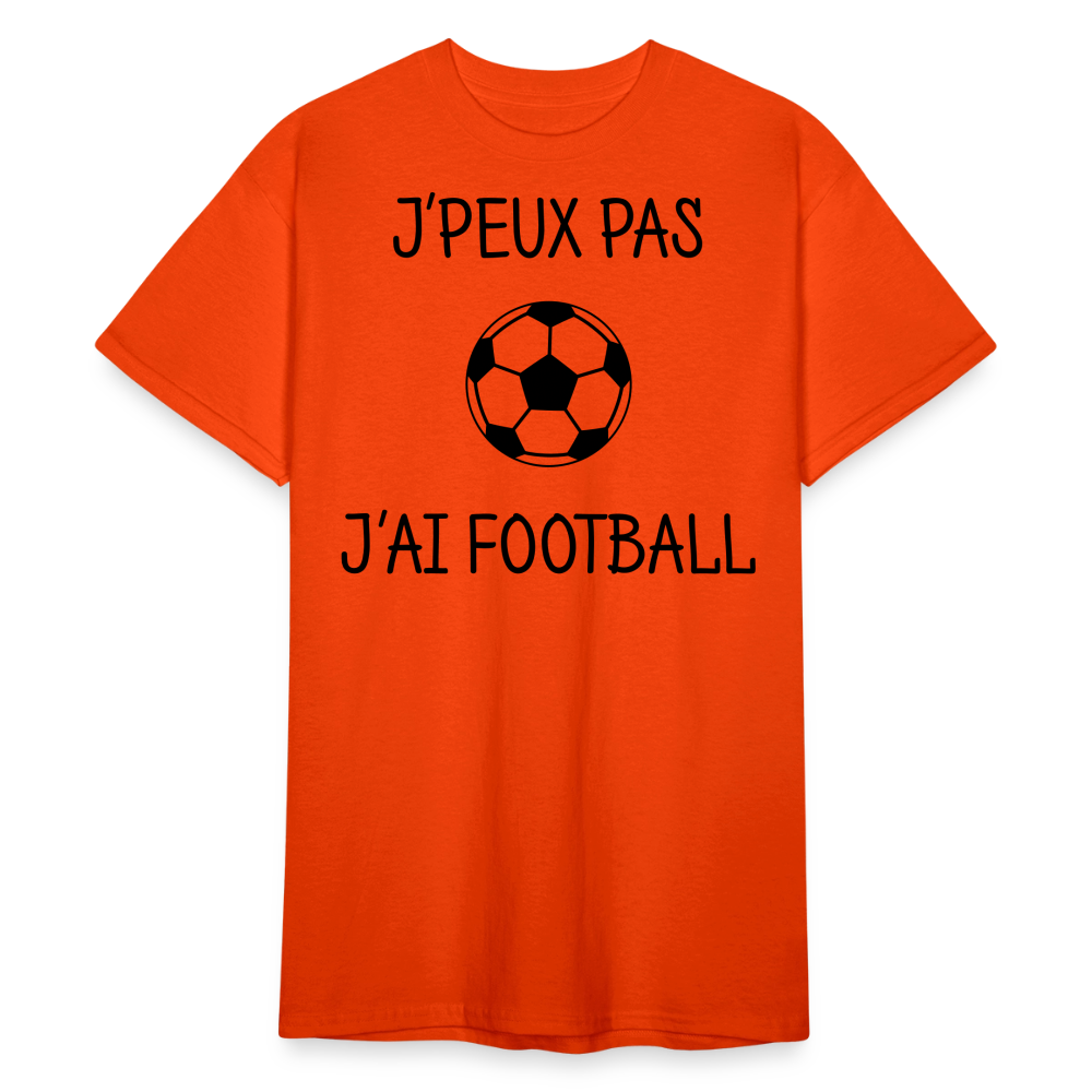T-shirt Gildan épais homme - orange