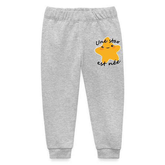 Pantalon de jogging bio Tumbler Stanley/Stella Bébé - gris chiné