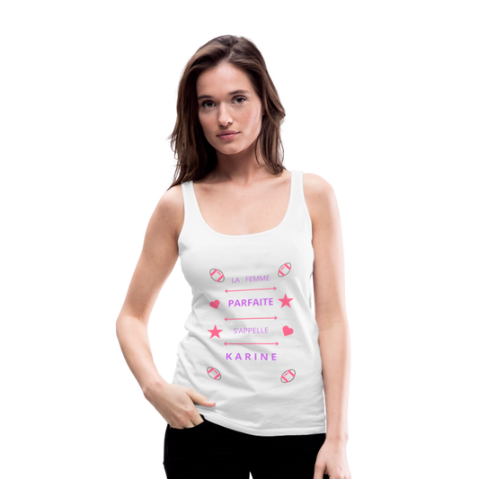 Débardeur Premium Femme - blanc