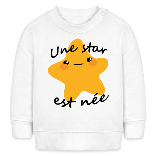 Sweat bio CHANGER Stanley/Stella Bébé - blanc