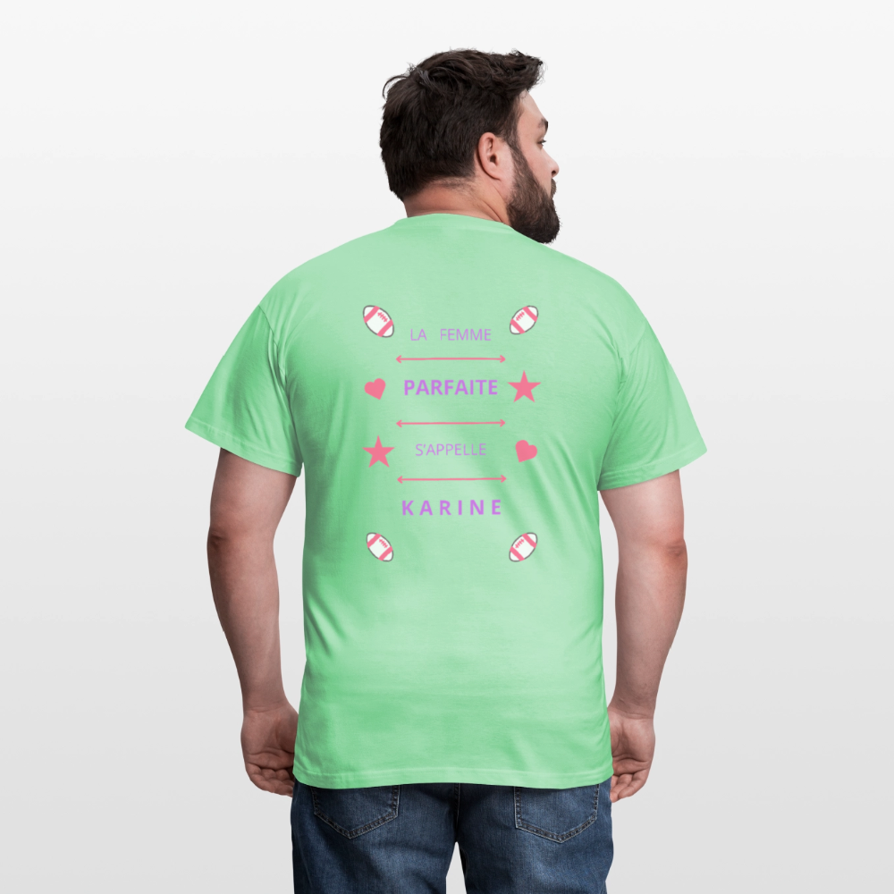 T-shirt Homme - vert menthe