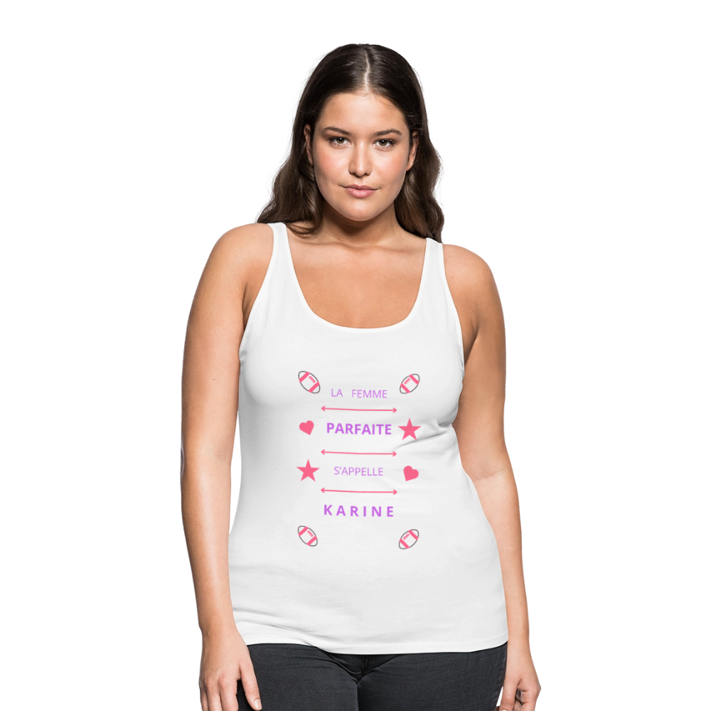 Débardeur Premium Femme - blanc