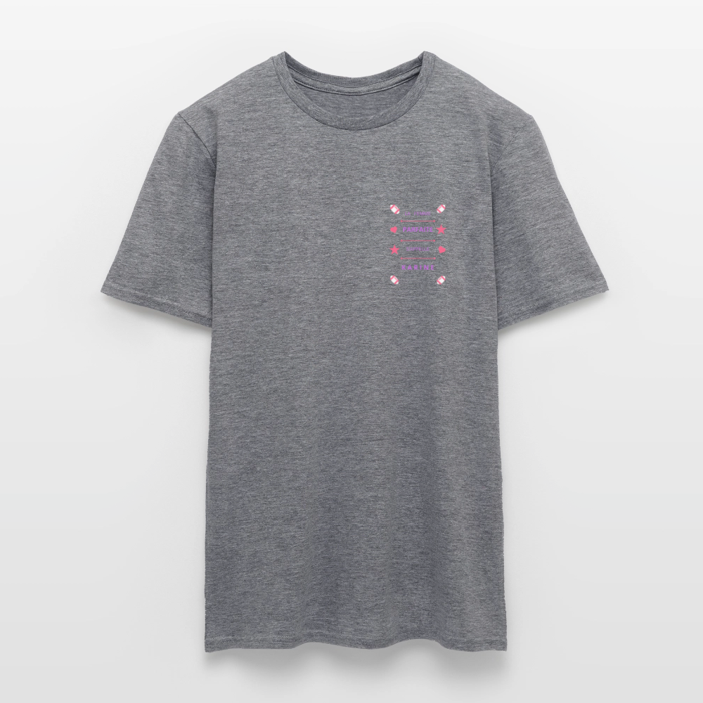 T-shirt Homme - graphite chiné