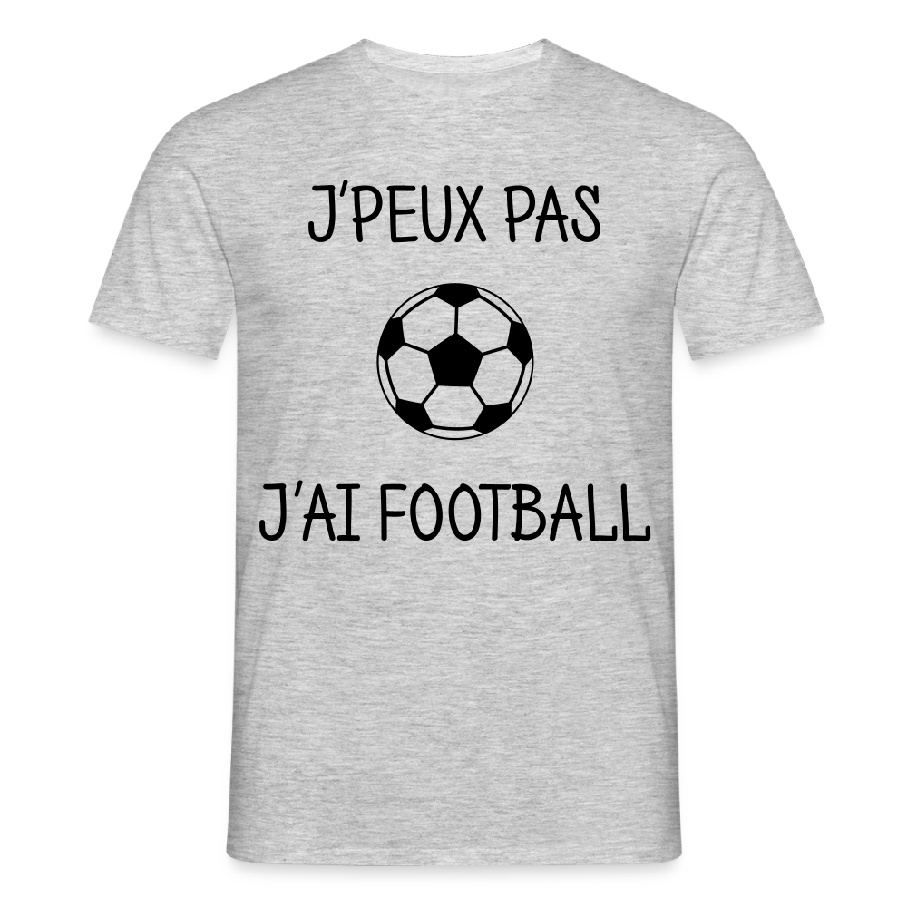 T-shirt Homme - gris chiné