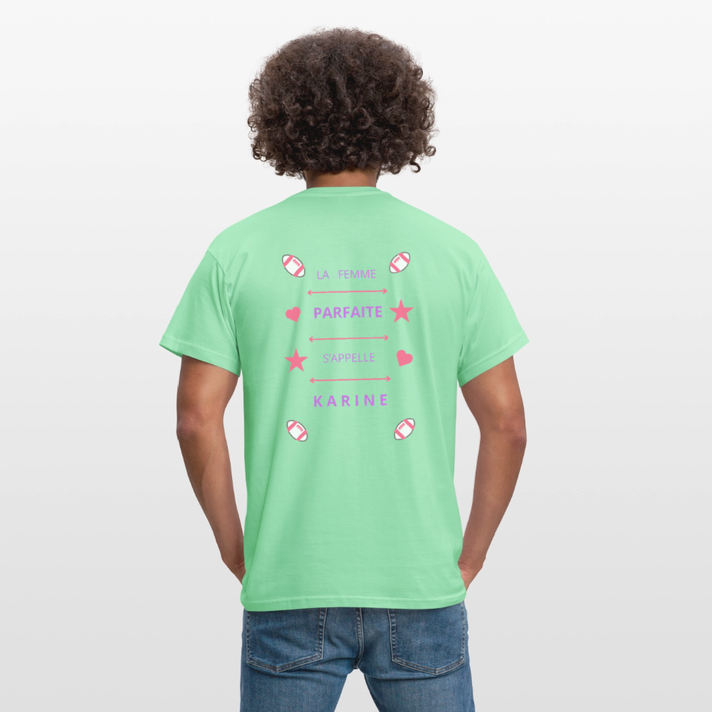 T-shirt Homme - vert menthe