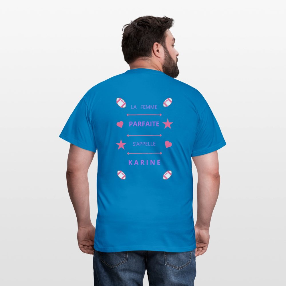 T-shirt Homme - bleu royal
