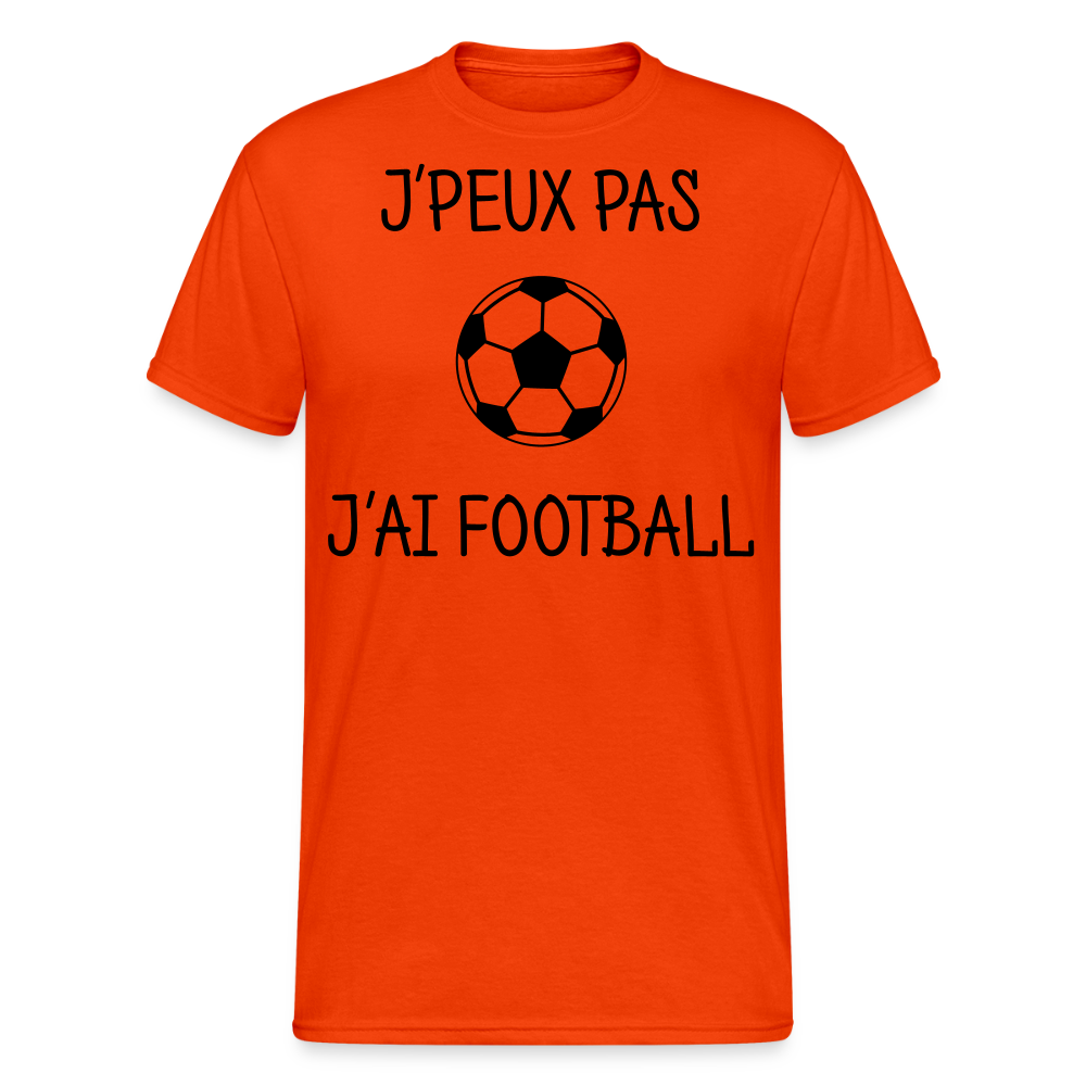 T-shirt Gildan épais homme - orange