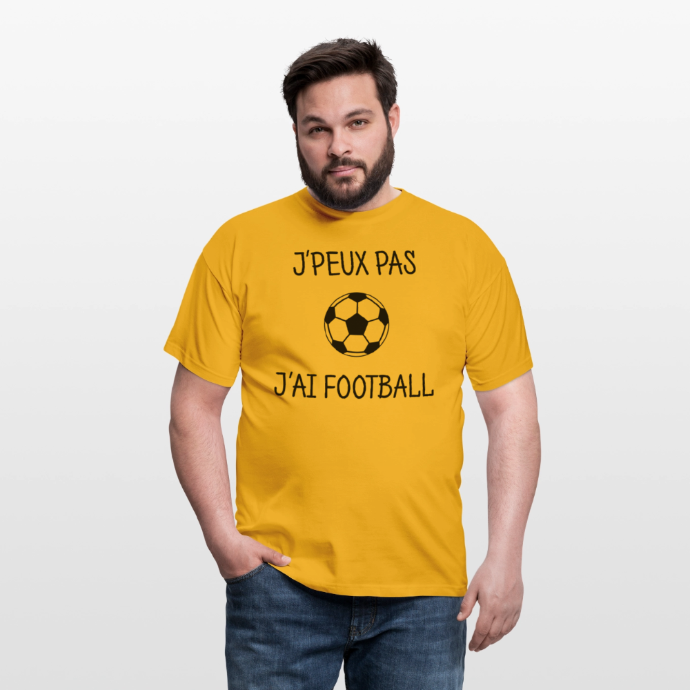 T-shirt Homme - jaune