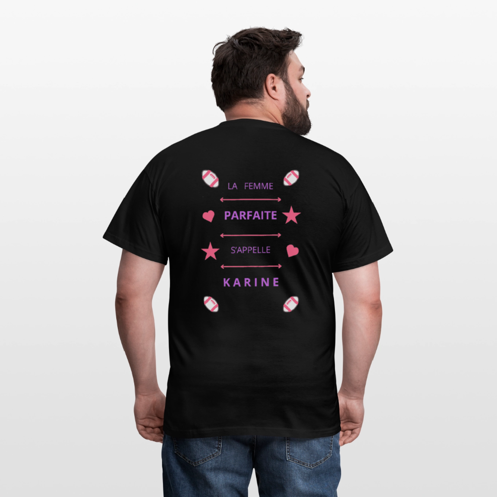 T-shirt Homme - noir
