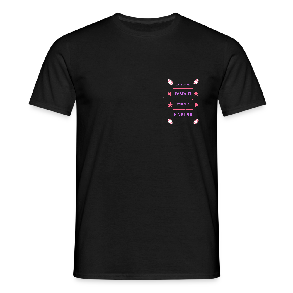 T-shirt Homme - noir