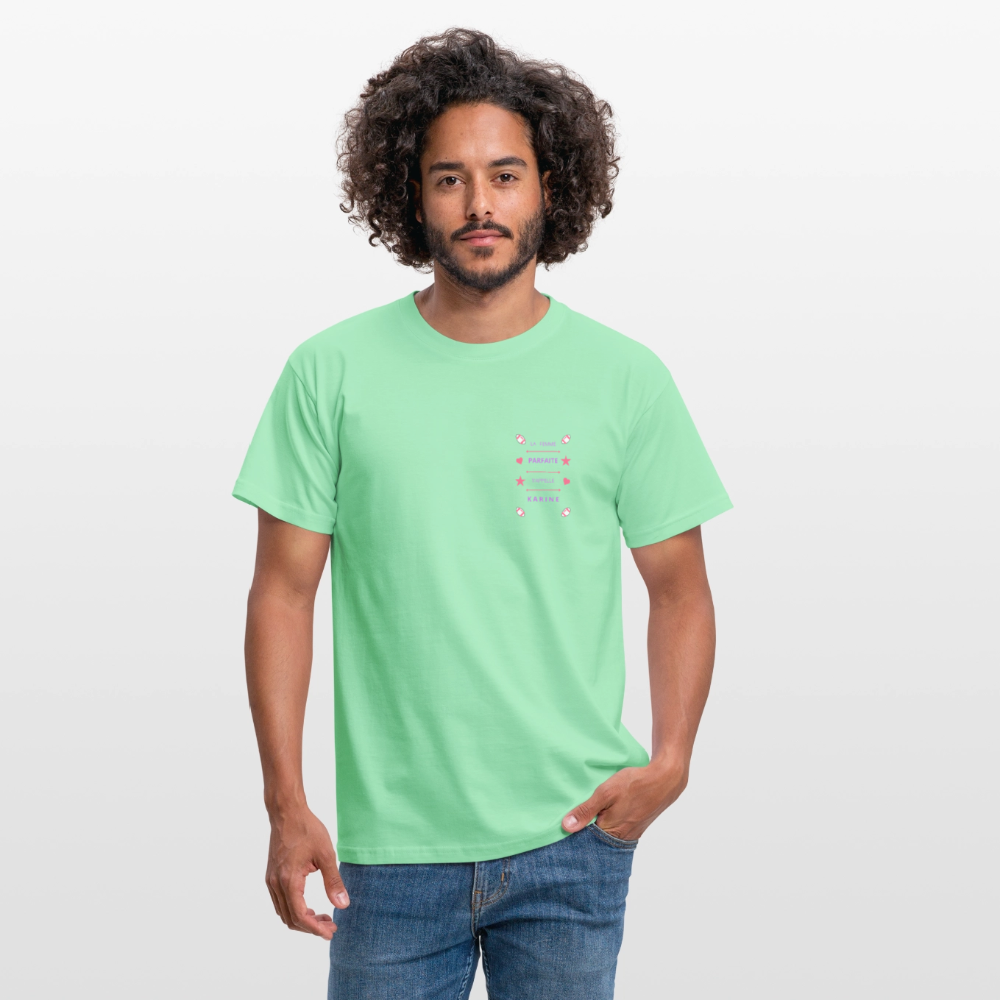 T-shirt Homme - vert menthe