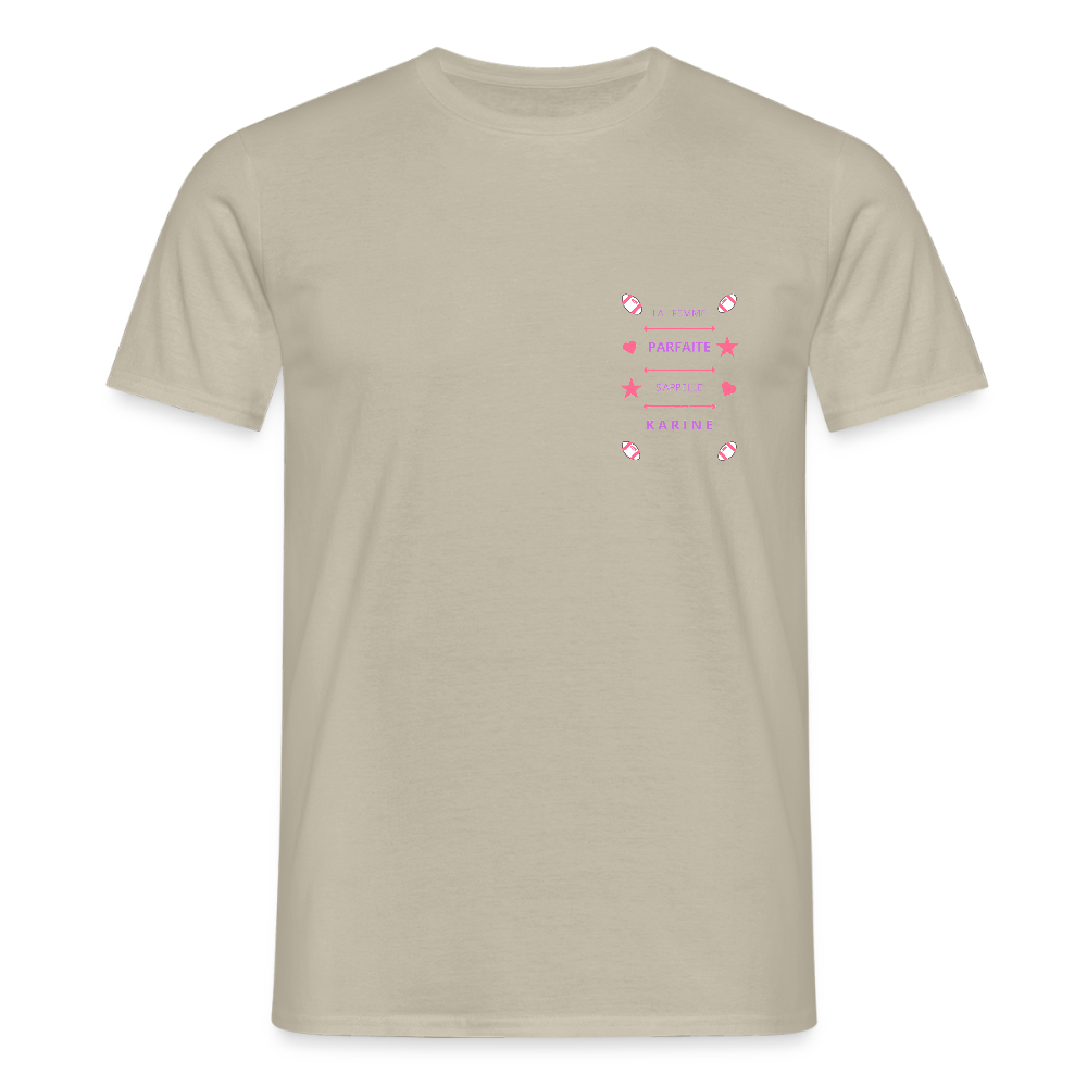 T-shirt Homme - beige sable
