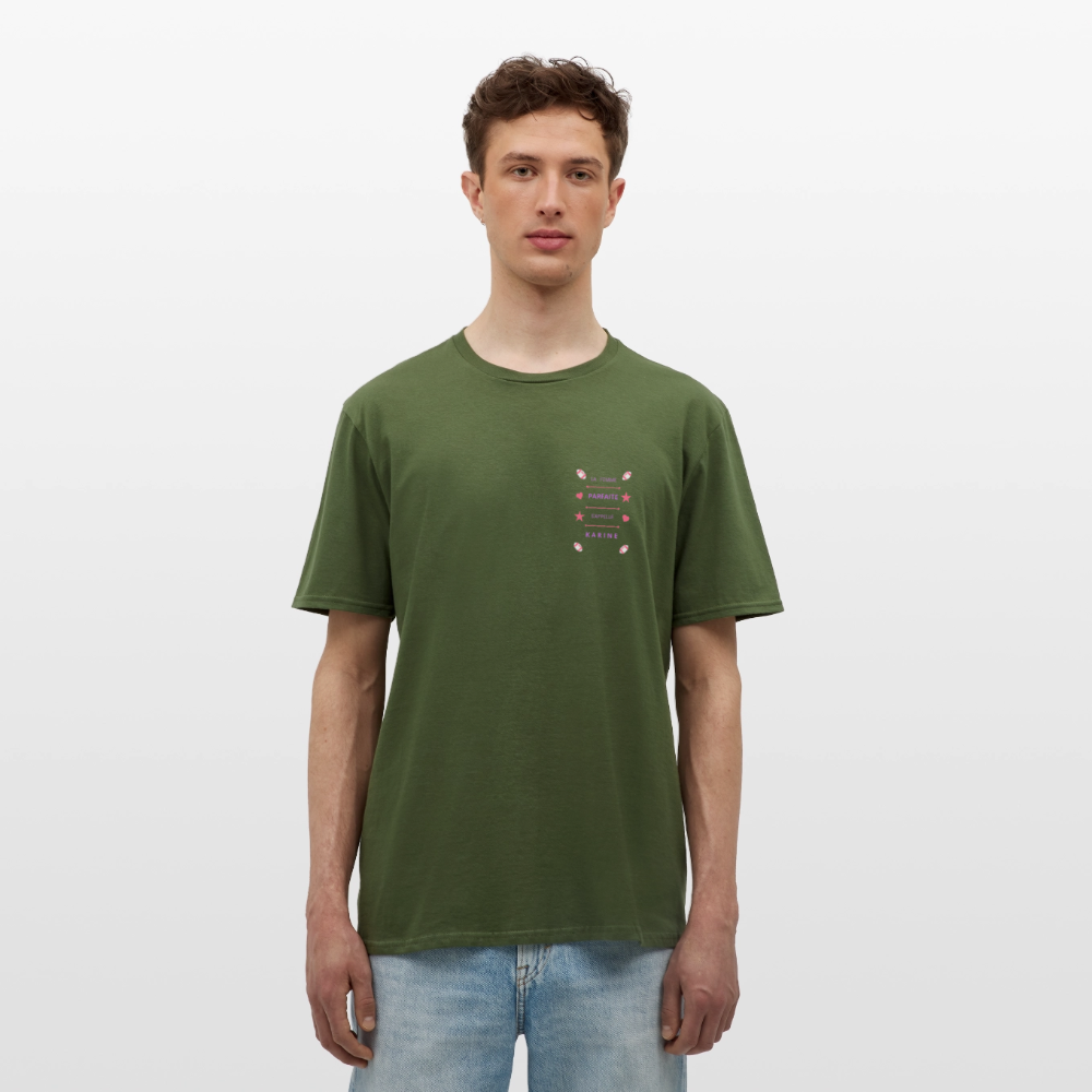 T-shirt Homme - vert militaire