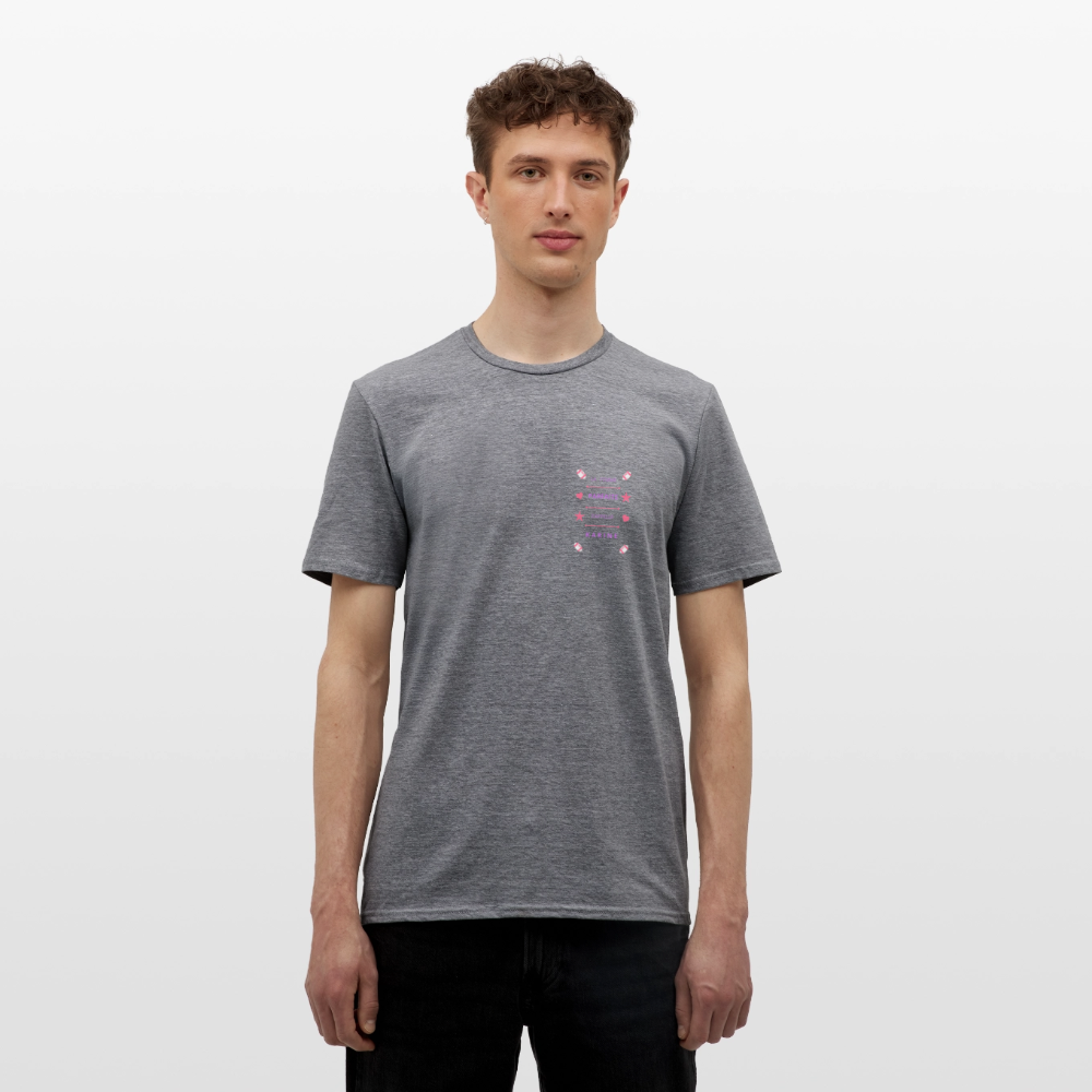 T-shirt Homme - graphite chiné